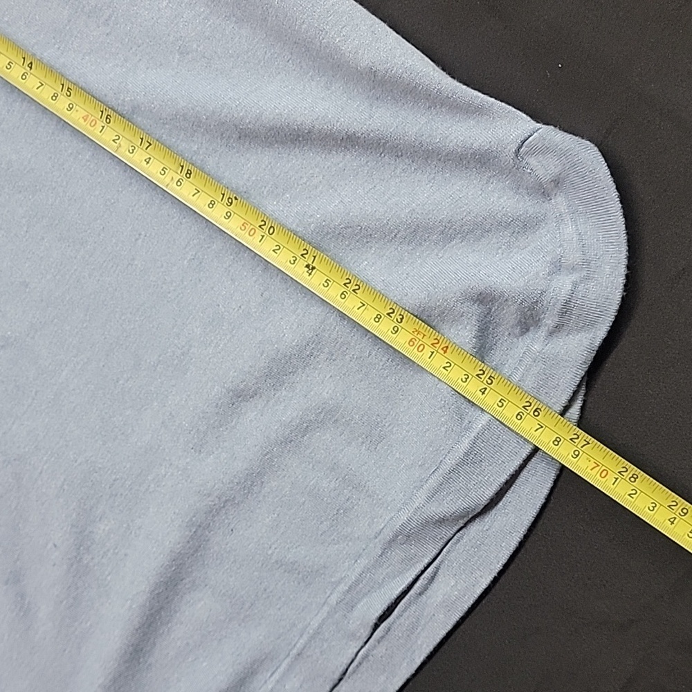 NWT Suzy Shier Comfy Viscose/Rayon/Elastane Long Sleeve Curved Hem Top Size M - Picture 9 of 10